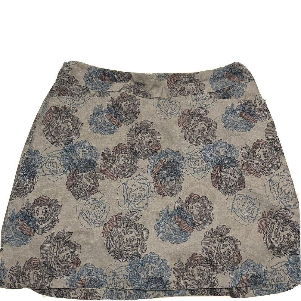 lady hagen Ladies sz 18 Tennis Golf pickleball skort stretch floral roses